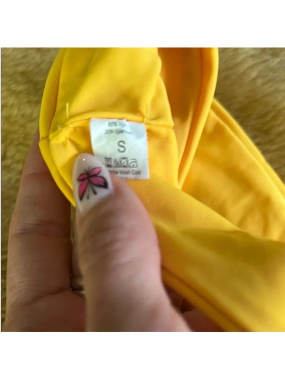 SHEIN | Women’s Size S | Yellow Bikini Set - Picture 4 of 4